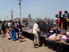 04 Haji Ali Dargah Mumbai Stalls Selling A Variety Of Products Line The Walkway To The Island