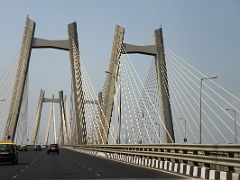 07 Driving Through The Pylon Towers On Mumbai Bandra Worli Sea Link