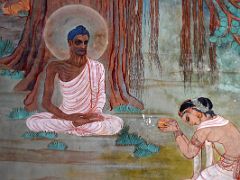 04B Mulagandha Kuti Vihara Murals Like Buddha As An Ascetic Were Painted By Japanese Artist Kosetsu Nosu in 1936 At Sarnath India