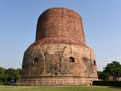 01C Dhamek Stupa Was Built In 500AD To Replace A Structure Commissioned By Ashoka In 239BC At Sarnath India