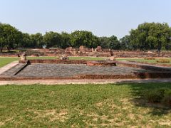 01 The Archeological Excavation Site At Sarnath India