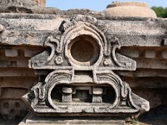 09D Carving At Sarnath Archeological Excavation Site India