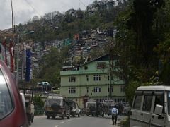 06B Heavy Traffic On Highway 10 As We Near Gangtok Sikkim