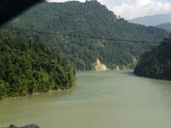 06A The Teesta River Flows Below The NH10 On The Way From Bagdogra Airport To Gangtok Sikkim