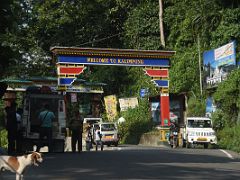 09A Welcome To Kalimpong Sign On The Way From Bagdogra Airport To Gangtok Sikkim