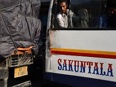 11B The Truck Scraped The Passenger Van And Traffic Was Halted In Melli Village On The Way From Bagdogra Airport To Gangtok Sikkim