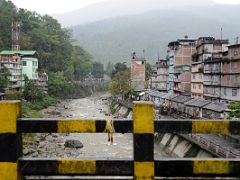 05B Crossing The Bridge Over The Rani Khola At Singtam On Highway 10 To Gangtok Sikkim