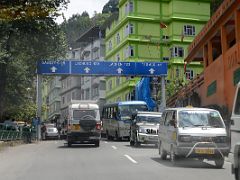 06A Heavy Traffic On Highway 10 5km From Gangtok Sikkim