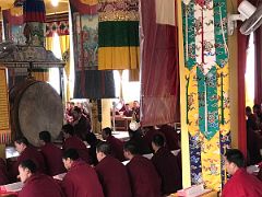 09 Buddhist Monks Attend Afternoon Prayers At Do Drul Chorten Monastery In Gangtok Sikkim India