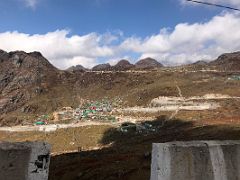 05D Buildings Above Tsomgo Lake From The Road Above The Lake Sikkim India