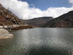 09A Tsomgo Lake From The Chhangu Baba Mandir Shiva Temple Sikkim India