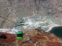 11C Riding The Cable Car At The Tsomgo Passenger Ropeway Above Tsomgo Lake Sikkim India