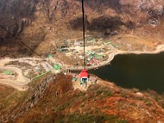 14A We Descended The Tsomgo Passenger Ropeway Cable Car Back Down To Tsomgo Lake Sikkim India