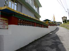 02A Rows Of Prayer Wheels At The Entrance To Rumtek Gompa Monastery Near Gangtok Sikkim India