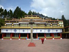 06A The Main Temple At Rumtek Gompa Monastery Near Gangtok Sikkim India