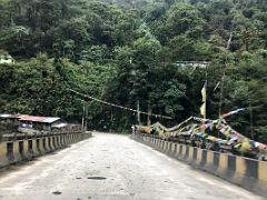 16A Driving Across The Tung Bridge Over The Lachung River On The Drive From Mangan To Chungthang And On To Lachen Sikkim India