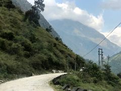 04B The Beginning Of The Road From Chungthang To Lachung Sikkim India