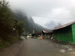 01A We Drive Out Of Lachung In Cloudy Weather On The Way To Yumthang Valley Of Flowers Sikkim India