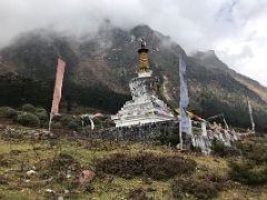 05A Prayer Flags Surround A Chorten In Yumthang Valley Of Flowers 3564m Sikkim India