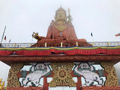 03B The Worlds Largest Statue Of Padmasambhava Guru Rinpoche Is 36m High At Samdruptse Near Namchi South Sikkim India