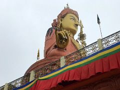 03C Side View Of Padmasambhava Guru Rinpoche Statue At Samdruptse Near Namchi South Sikkim India