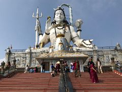02B The Shiva Statue Is 27m High At Siddheswar Char Dham Near Namchi Sikkim India
