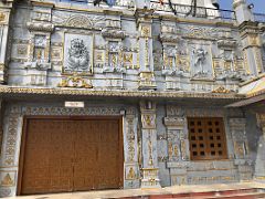 03A Beautifully Carved And Decorated Wall Outside The Prayer Hall At Shiva Siddheswar Char Dham Near Namchi Sikkim India