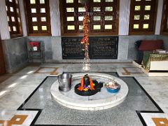 04B Shiva Lingam Inside A Replica Of One Of The 12 Traditional Jyotirlinga Shiva Shrines In India At Siddheswar Char Dham Near Namchi Sikkim India