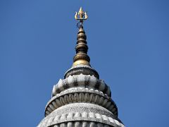 07D The Spire Close Up Of Shri Vishwanath Mandir On The Campus Of Banaras Hindu University BHU In Varanasi India