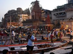 01B I Took A Seat On A Boat To Watch The Ganga Aarti Fire Ceremony On The Banks Of The Ganges Varanasi India