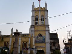 03A St Thomas Christian Church On The Crowded Streets Of Varanasi Old Town India