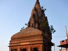 06A A Shiva Temple On The Shore Of The Manikarnika Burning Ghat Varanasi India