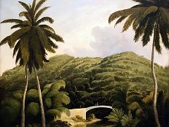 06B The Walks by Issac Mendes Belisario 1840 painting National Gallery Of Jamaica Kingston