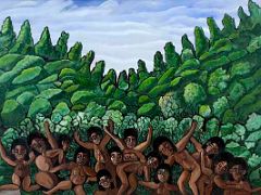06 All Wonderful World by Mallica Kapo Reynolds 1970 painting National Gallery Of Jamaica Kingston