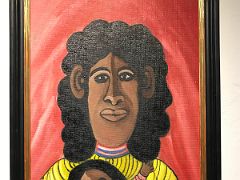 07 Untitled by Mallica Kapo Reynolds 1972 painting National Gallery Of Jamaica Kingston