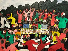 08 Rising Table (Revival Table) by Mallica Kapo Reynolds 1972 painting National Gallery Of Jamaica Kingston