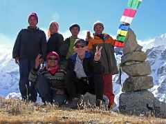 Kangchenjunga 04 09 Trekking Crew From Pangpema
