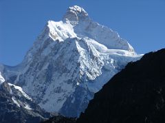 Kangchenjunga 06 02 Jannu South-west Face From Sinion La Jannu's south-west face, as seen from the Sinion La (4663m). The complex and difficult route of first ascent came in from the right glacier, went up the glacier…