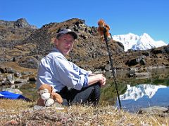 Kangchenjunga 07 03 Lunch On Descent To Ramche