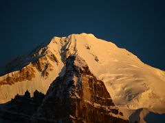 02D Sunrise On Kabru North Close Up From Goecha La 4600m On The Goecha La Kangchenjunga Trek