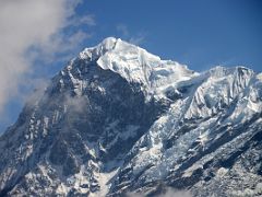 02B Pandim Close Up From The Trail Plateau Between Dzongri And Lamuney On The Goecha La Kangchenjunga Trek