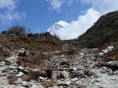 05A Trekking Trail Between Kokchrung And Thangsing With Pandim On The Way To Lamuney On The Goecha La Kangchenjunga Trek