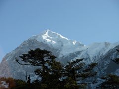 01C Pandim Close Up From Kokchrung On The Goecha La Kangchenjunga Trek