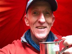 07B I Enjoyed Tea In My Tent At Tallem On Day 1 Of Green Lake Trek To Kangchenjunga East Face Sikkim India