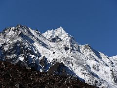 04D My First View Of Siniolchu On Day 4 Of Kangchenjunga East Face Green Lake Trek Sikkim India