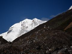 06D Nepal Peak Close Up On Day 4 Of Kangchenjunga East Face Green Lake Trek Sikkim India