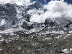 05A Little Siniolchu Above Zemu Glacier From An Hour Past Green Lake On Day 5 Of The Kangchenjunga East Face Green Lake Trek Sikkim India