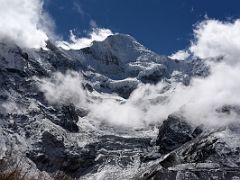 05B Little Siniolchu From An Hour Past Green Lake On Day 5 Of The Kangchenjunga East Face Green Lake Trek Sikkim India