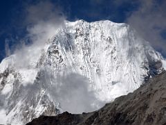 08C Kirat Chuli Tent Peak Close Up From An Hour Past Green Lake On Day 5 Of The Kangchenjunga East Face Green Lake Trek Sikkim India