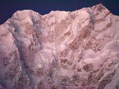 01D Pre-Dawn Light On Kangchenjunga East Face Close Up From Green Lake On Day 6 Of The Kangchenjunga East Face Green Lake Trek Sikkim India